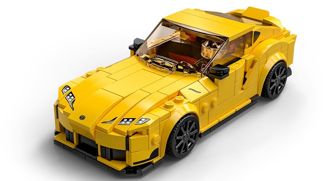 toyota supra lego car