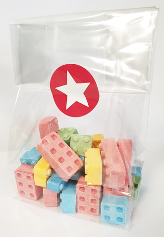 Nominaal Secretaris weduwe BRICKshop Candy Bricks (100 grams) | Party Accessoires | BRICKshop - LEGO  en DUPLO specialist