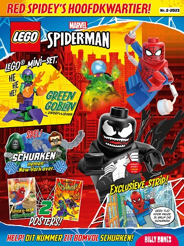 LEGO Marvel Spiderman Magazine 2023-2 | 8710823007361 | LEGO Books ...